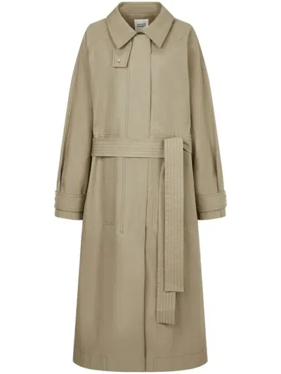 Studio Tomboy Oversized Trench Coat In Neutrals