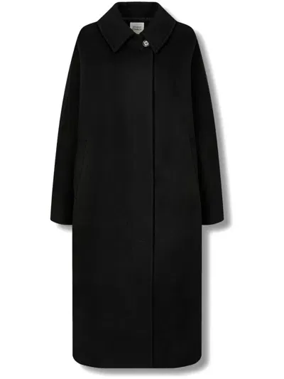 Studio Tomboy Wool Coat In Black