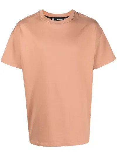 Styland Organic Cotton Crew-neck T-shirt In Neutrals