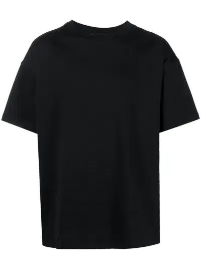 Styland X Notrainproof T-shirt Mit Rundem Ausschnitt In Black