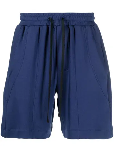 Styland Organic Cotton Shorts In Blue