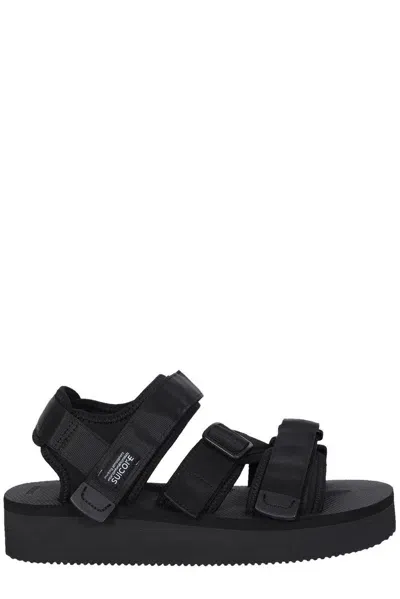 Suicoke Black Kisee-po Sandals