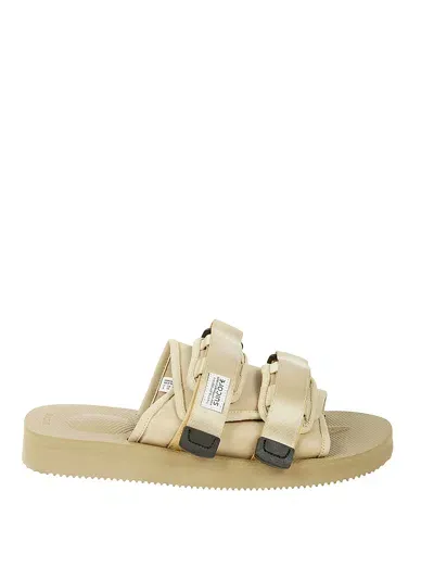 Suicoke Beige Moto-cab Sandals