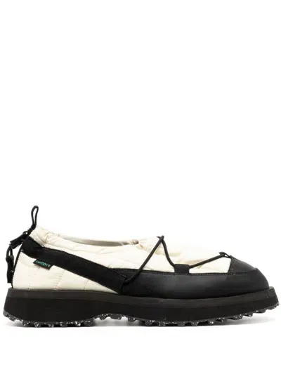 Suicoke Off-white Pepper-rab-eco Slippers In Neutrals