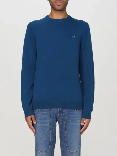 Sun 68 Sweater  Men Color Blue 1 In Blau 1