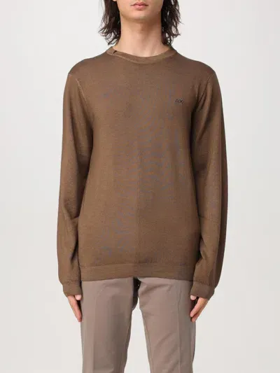 Sun 68 Sweater  Men Color Brown In Braun