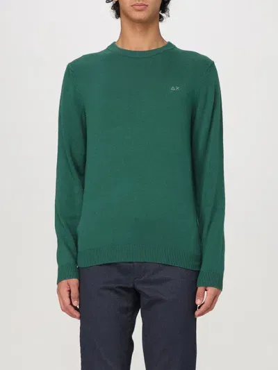 Sun 68 Sweater  Men Color Green In Grün