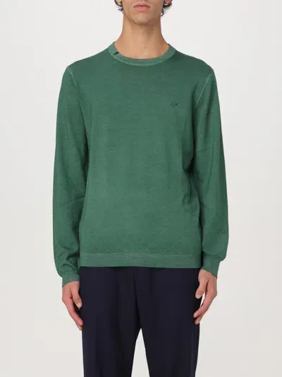 Sun 68 Sweater  Men Color Green In Grün