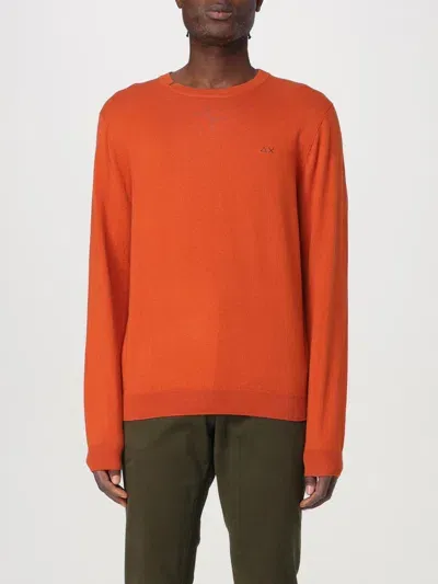 Sun 68 Sweater  Men Color Rust In Rostbraun