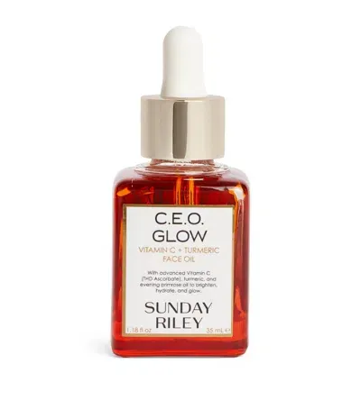 Sunday Riley C. E.o. Glow Vitamin C + Turmeric Face Oil In White