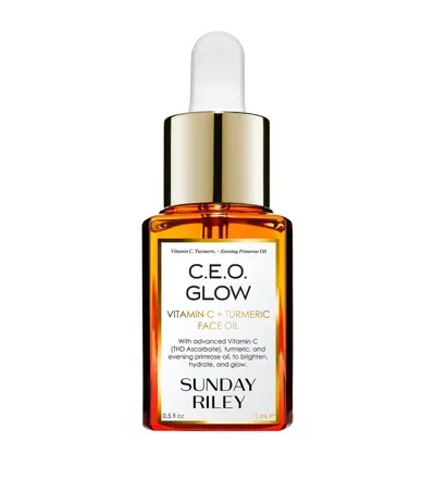 Sunday Riley C. E.o. Glow Vitamin C + Turmeric Face Oil In White