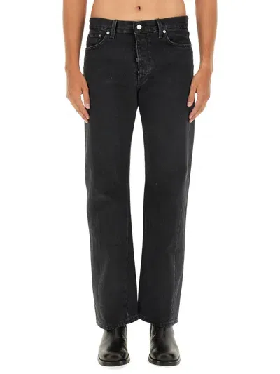 Sunflower Straight Twist Jeans In Black