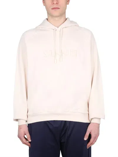 Sunnei Hoodie In Beige