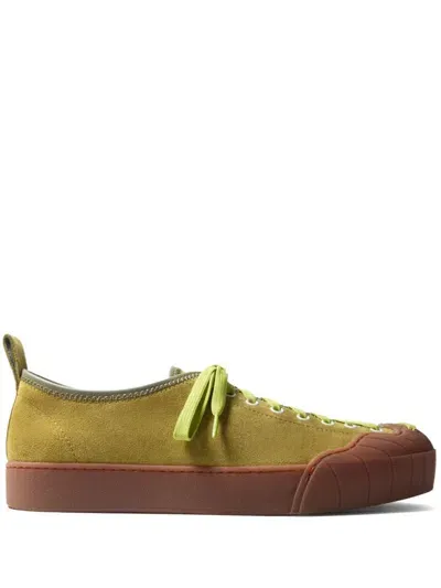 Sunnei Isi Low Trainers In Green