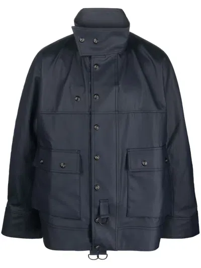 Sunnei Jacket  Men Color Navy