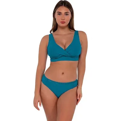 Sunsets Elsie Top-34d/36c In Green