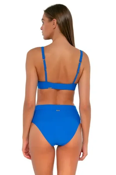 Sunsets Summer Lovin' V-front In Electric Blue