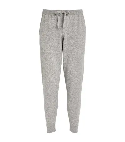 Sunspel Cashmere Sweatpants In Grey