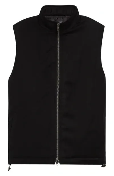 Sunspel Wool Gilet In Grau