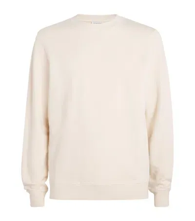 Sunspel Loopback Sweatshirt In Neutral