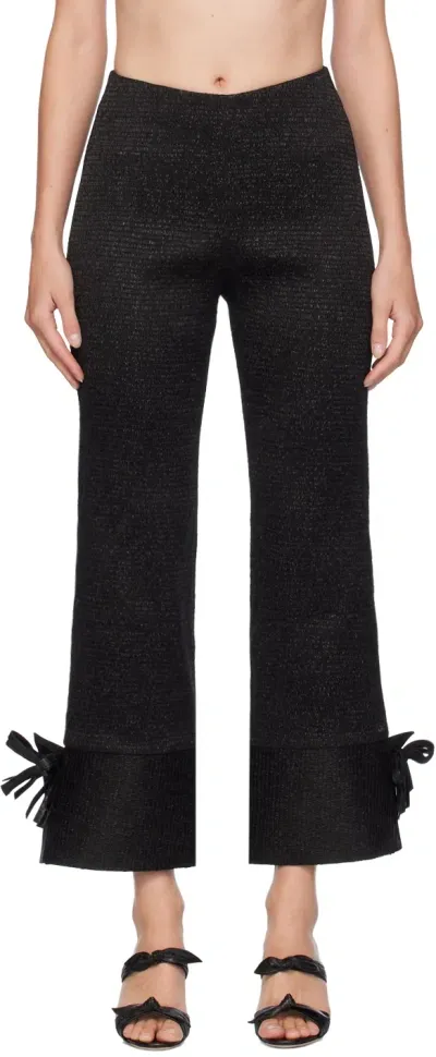 Super Yaya Black Torrero Trousers