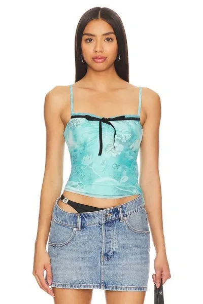 Superdown Seona Top In Blue