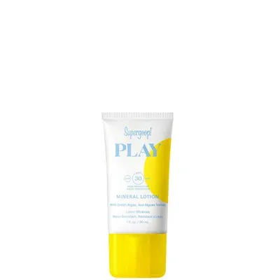 Supergoop Play Mineral Lotion Spf30 30ml In White