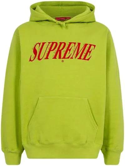 Supreme Crossover Hoodie In Green