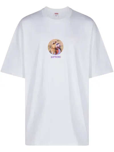 Supreme Miss Piggy T-shirt In Weiss