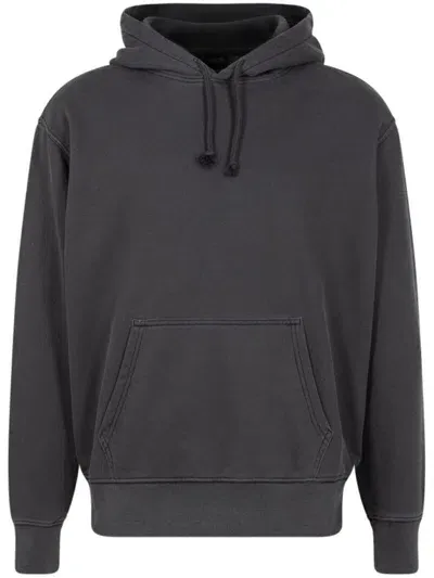 Supreme X The North Face Logo-embroidered Hoodie In Schwarz