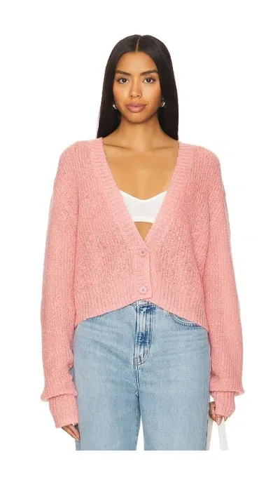 Susana Monaco Mohair Sweater Cardigan In Hamptons