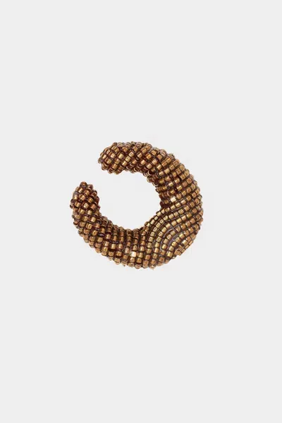 Susana Vega Ora Earcuff In Bronze In Gold