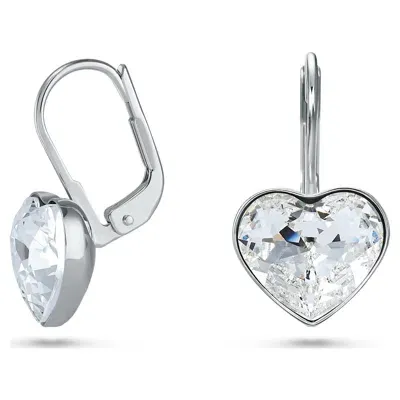 Swarovski Bella Drop Earrings In Weiss