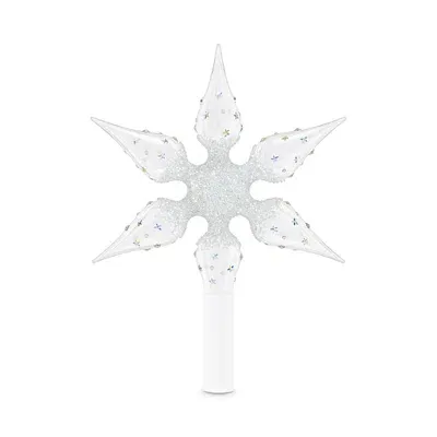 Swarovski Holiday Magic Classics Tree Topper In Transparent