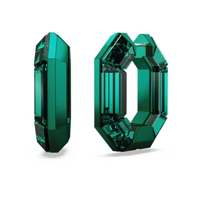 Swarovski Lucent Kreolen In Green