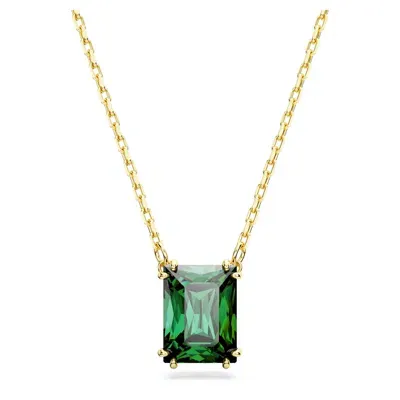 Swarovski Matrix Pendant In Green