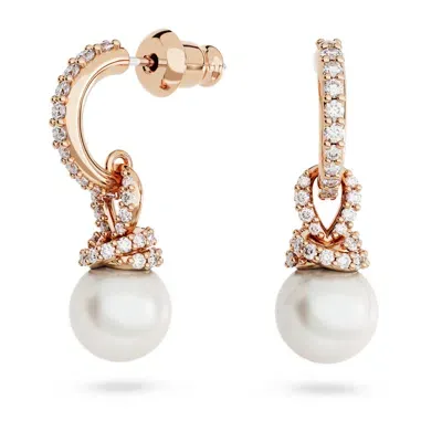 Swarovski Originally Drop Earrings In White