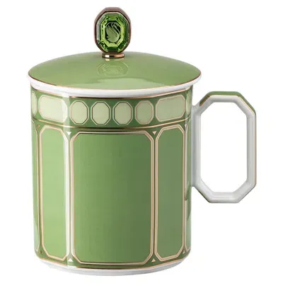 Swarovski Signum Tasse Mit Deckel In Green