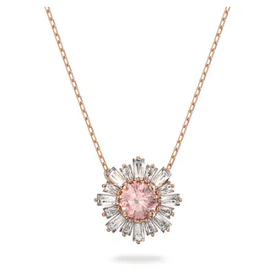 Swarovski Sunshine Pendant In Pink