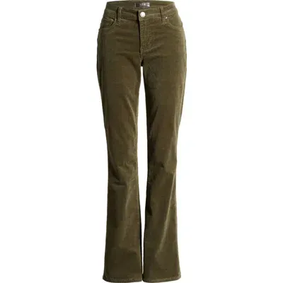 Swat Fame Karen Bootcut Corduroy Pants In Moss