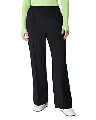 Sweaty Betty Explorer Wide Leg Pants In Black