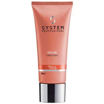 System Professional Solar Conditioner 200ml In White