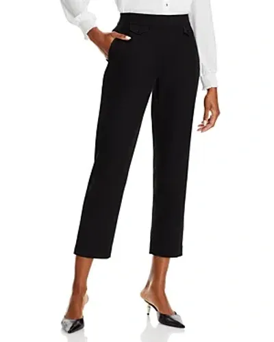 T Tahari Slim Ankle Pants In Black