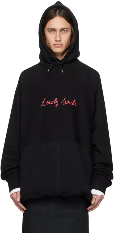 Takahiromiyashita The Soloist Black 'lonely Souls' Hoodie