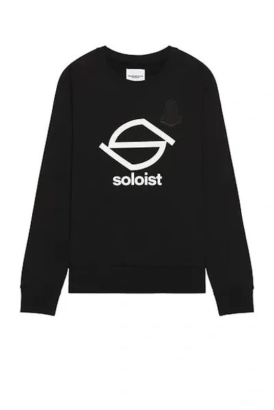 Takahiromiyashita The Soloist Black Bone Emblem Sweatshirt