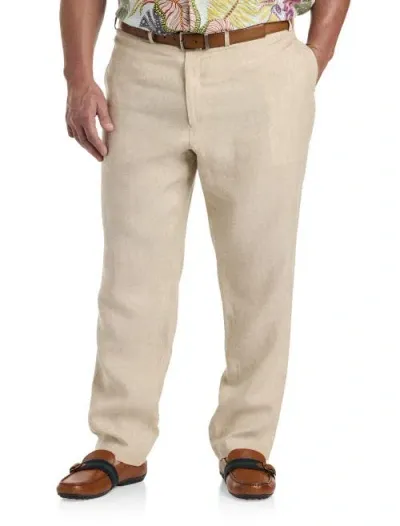 Tallia Linen Suit Pants In Tan