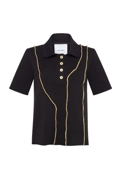 Tamar Keburia Angela Shirt In Black