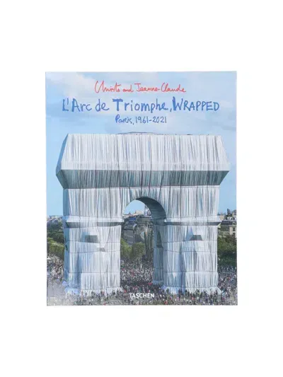 Taschen 'l'arc De Triomphe, Wrapped. Paris, 1961-2021' Book In Light Blue