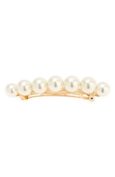 Tasha Oversize Pearl Barrette