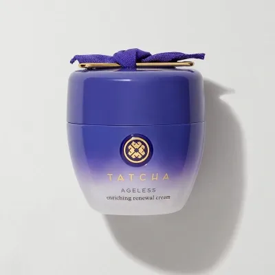 Tatcha Ageless Enriching Renewal Cream Full Size Nourish & Hydrate Dry Skin In White